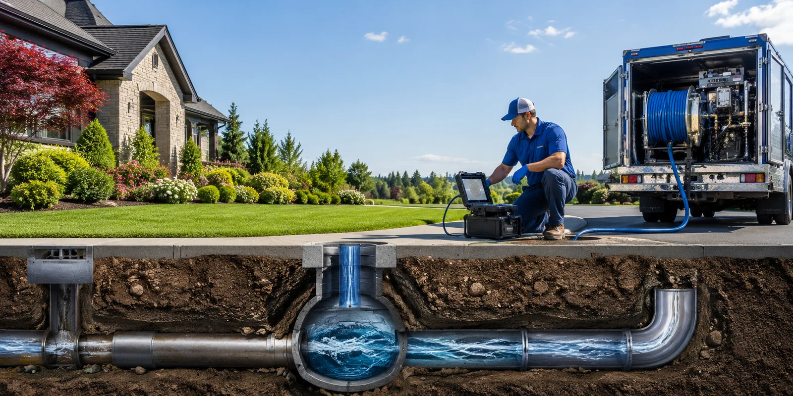 Drainage restoration information for Jackson Center, OH